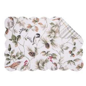 Mira Songbird Quilted Table Linens