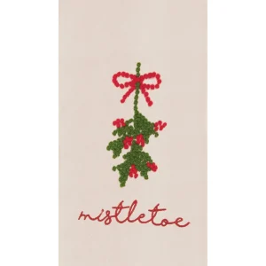 Mistletoe Berries Kitchen Towel
