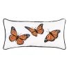 Monarch Butterfly Trio Pillow