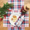 Morris Plaid Table Linens