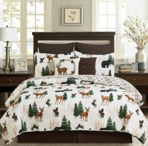 Noland Pines Quilted Bedding Set