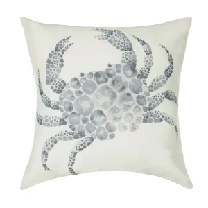 Pebble Crab Indoor Outdoor Pillow