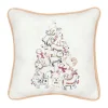 Puppy Tree Decorative Pillow