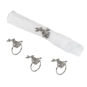 Rabbit Napkin Ring, Set of 4