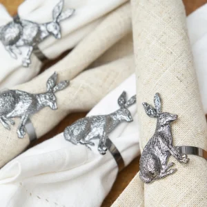 Rabbit Napkin Ring, Set of 4