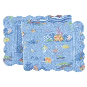 Reef Paradise Quilted Table Linens