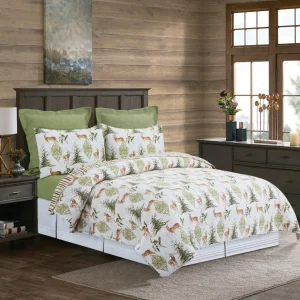 Reindeer Tracks Quilt Set