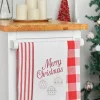 Retro Merry Christmas Kitchen Towel