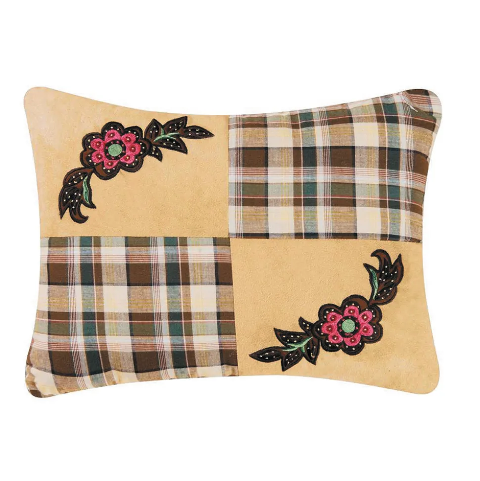 rustic_damask_patch_decor_0.webp Rustic Damask Patch Decorative Pillow