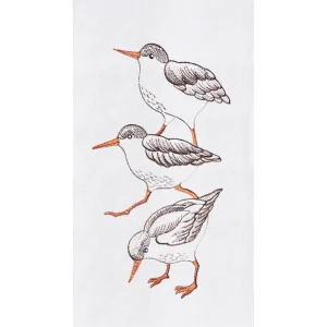 Sand Pipers Flour Sack Kitchen Towel