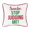 Santa, Stop Judging Me! Pillow