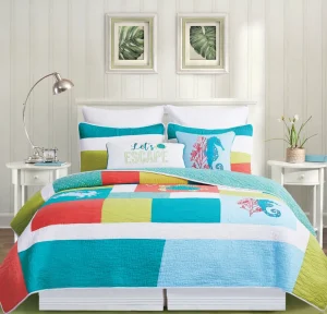 Santorini Quilt Set