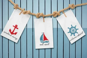 Set Sail Kitchen Towel