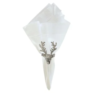 Silver Stag Napkin Ring