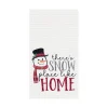 Snow Place Like Home Waffle Weave Towel