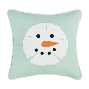 Snowman Sand Dollar Pillow