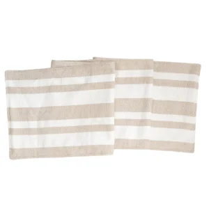Sol Stripe Dune Table Linens