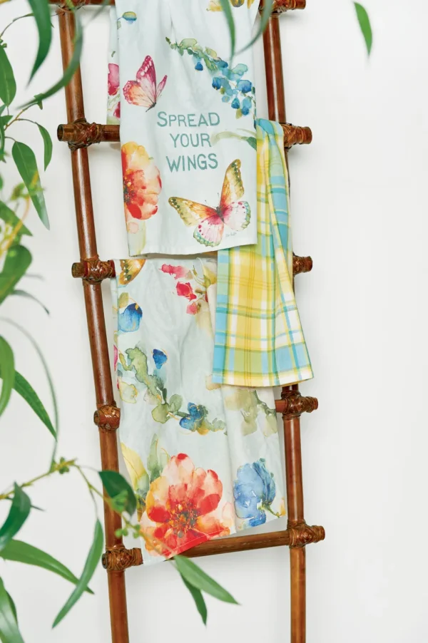 Spread Your Wings Butterfly Flour Sack Kitchen Towel
