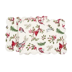 Sprig Birds Table Linens