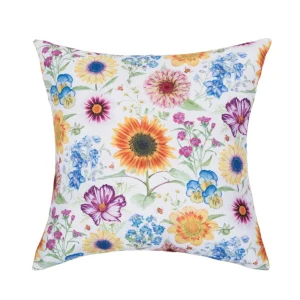 Spring Blossoms Indoor Outdoor Pillow