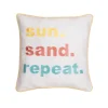 Sun, Sand, Repeat Decorative Pillow