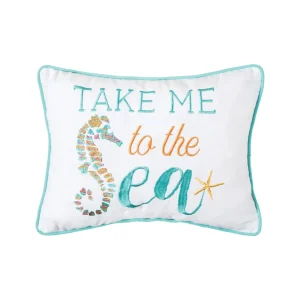 Take Me To The Sea Decorative Pillow