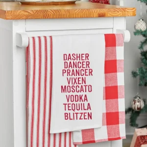 Tequila Blitzen Flour Sack Towel