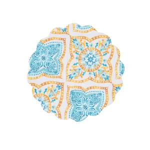 Terrace Medallion Quilted Table Linens