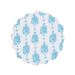 Terrace Medallion Quilted Table Linens