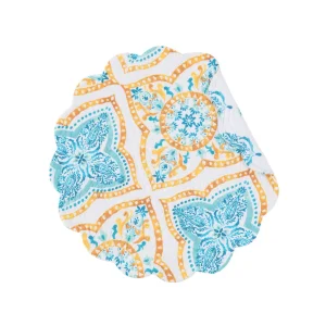 Terrace Medallion Quilted Table Linens