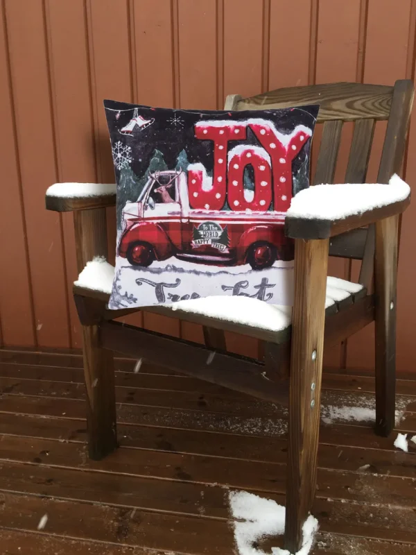 Tree Lot Joy Decorative Pillow