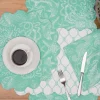 Turquoise Bay Quilted Table Linens