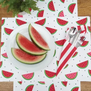 Watermelon Whimsy Table Linens