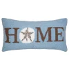 Welcome Home Sand Dollar Decorative Pillow