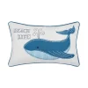 Whale Beach Life Pillow