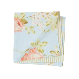 Whitney Blue Quilted Table Linens