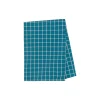 Windowpane Peacock Towel