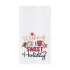 Wishing You A Sweet Holiday Flour Sack Towel
